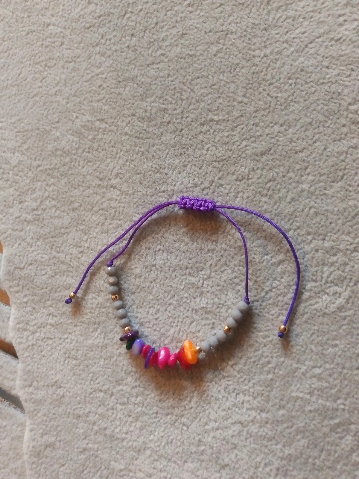 Bracelet pierres colorées – photo 2